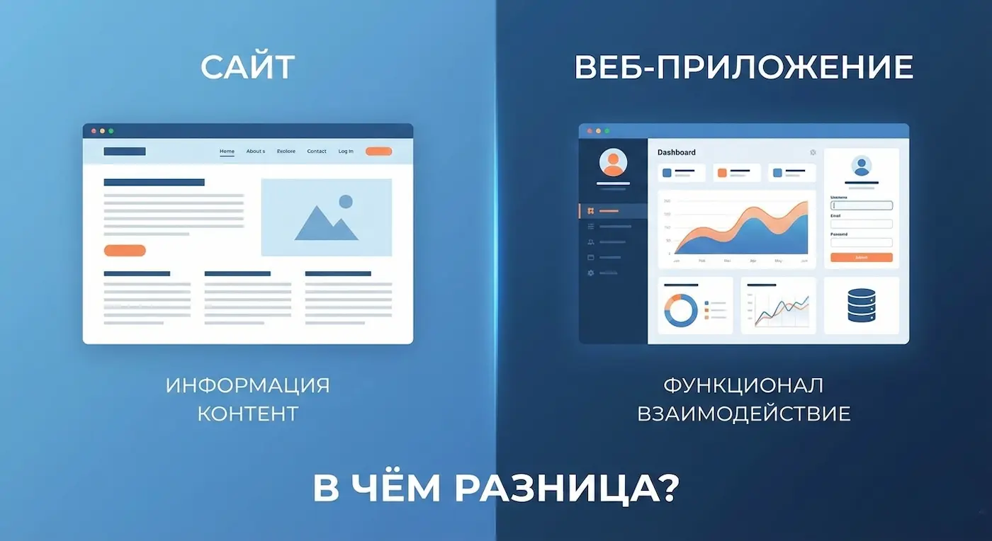 Сайт или Веб-приложение